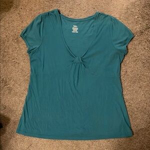 Mossimo Supply Co. Aqua Short Sleeve Tee